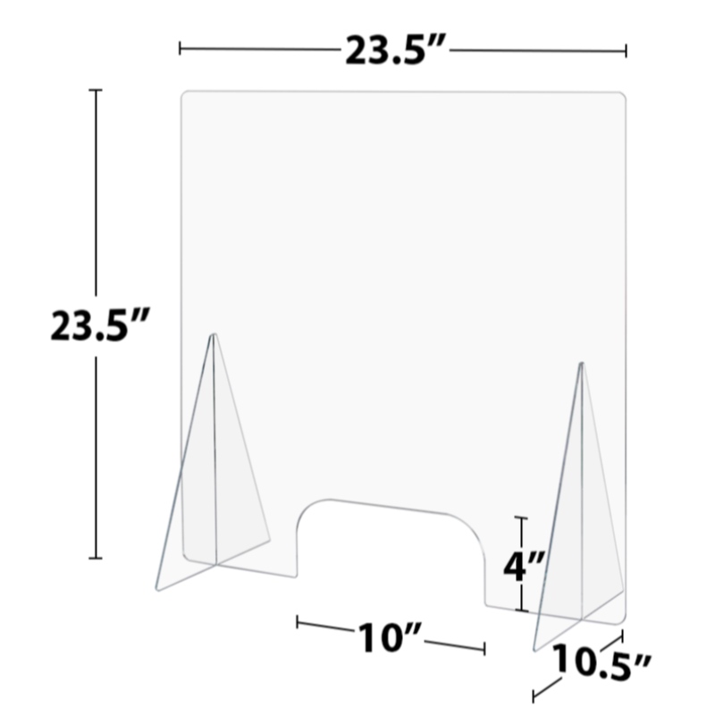 Đội Cận vệ rẻ tiền với mức mở rộng 23.5'H x 23.5'W'