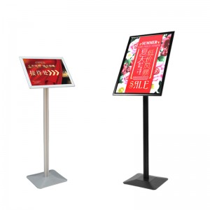 TMJ PP-55 Standard and Tự chọn Poster Stand Stand Hiển thị hỗn độn Người giữ thẻ